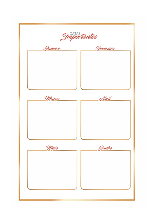 Planner 2026 CLEAN-12