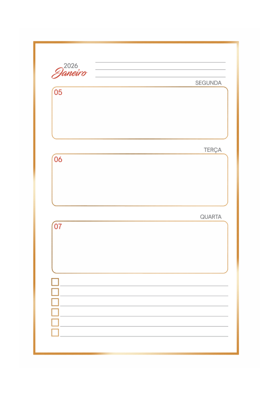 Planner 2026 CLEAN-24