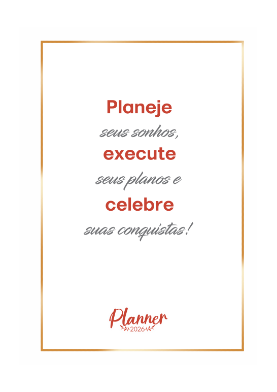 Planner 2026 CLEAN-3