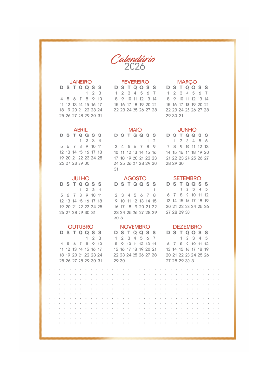Planner 2026 CLEAN-7