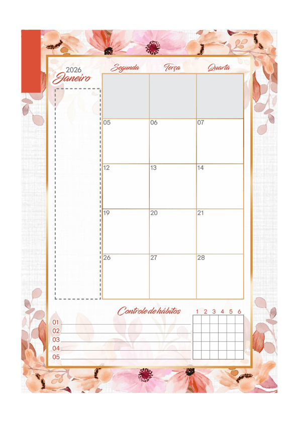 Planner 2026 - TESTE-20