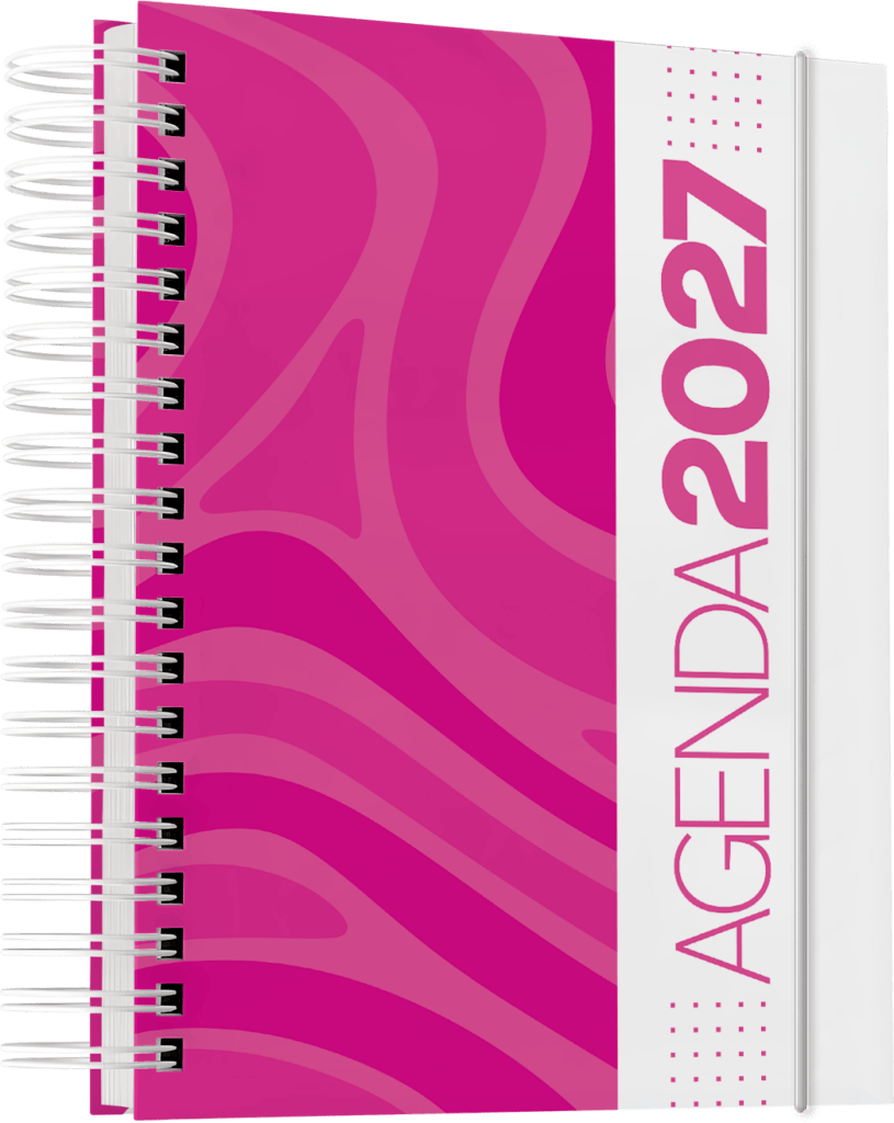 Arquivos corel draw PDF impressão gráfica rápida brindes Agenda 2027 comercial empresarial corporativo 22