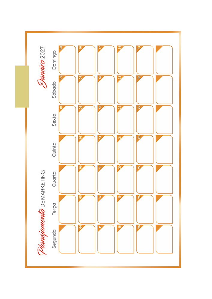 Planner 2027 - com abas - Clean-250