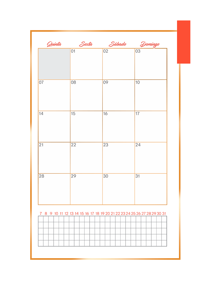 Planner 2027 - com abas - Clean-21