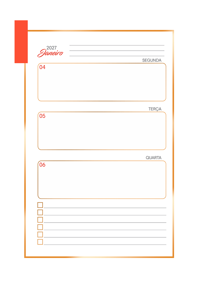 Planner 2027 - com abas - Clean-24