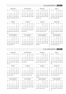Arquivos corel draw PDF impressão gráfica rápida brindes Agenda 2027 comercial empresarial corporativo 52